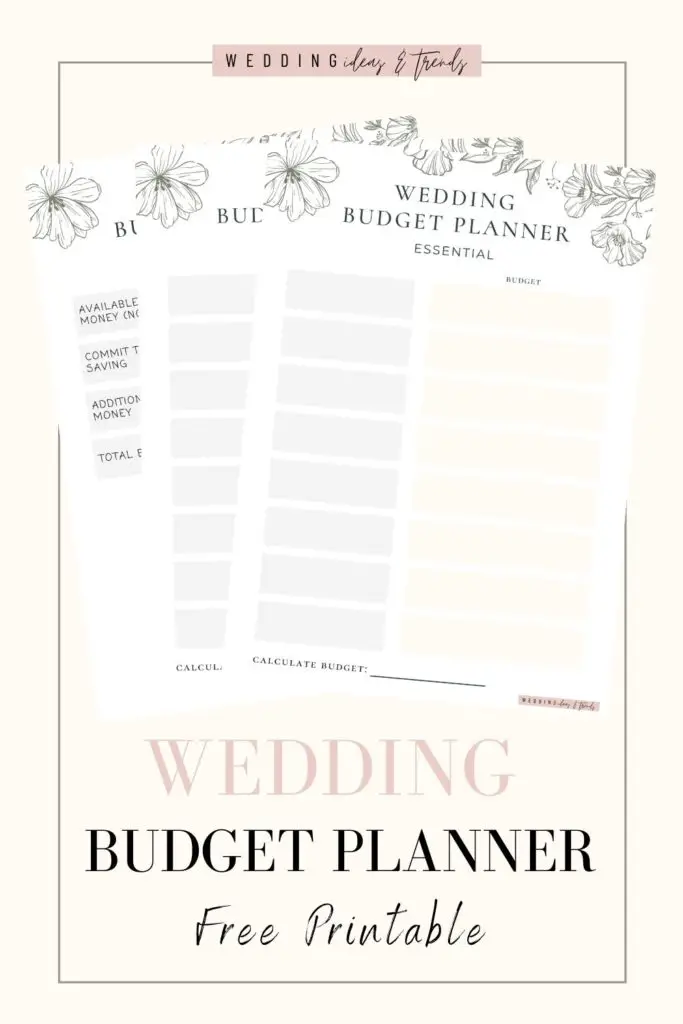 Planning a Wedding on a Budget