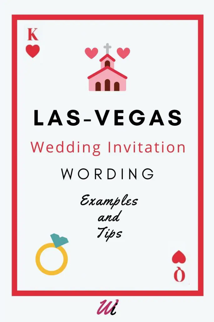 Las-Vegas Wedding Invitation Wording