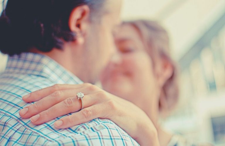 Rose Gold Vintage Engagement Rings