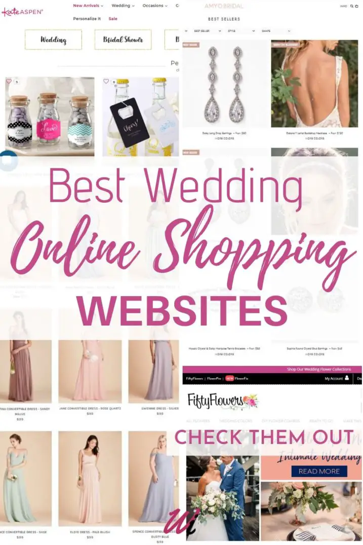 wedding shopping online