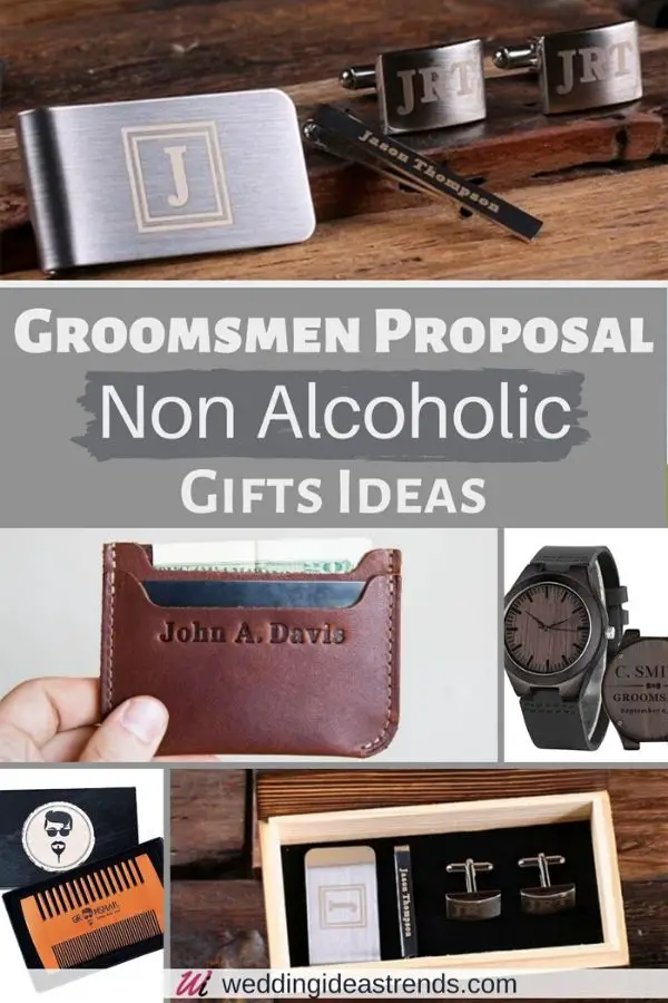 Groomsmen Proposal Non Alcoholic Gifts Ideas blog