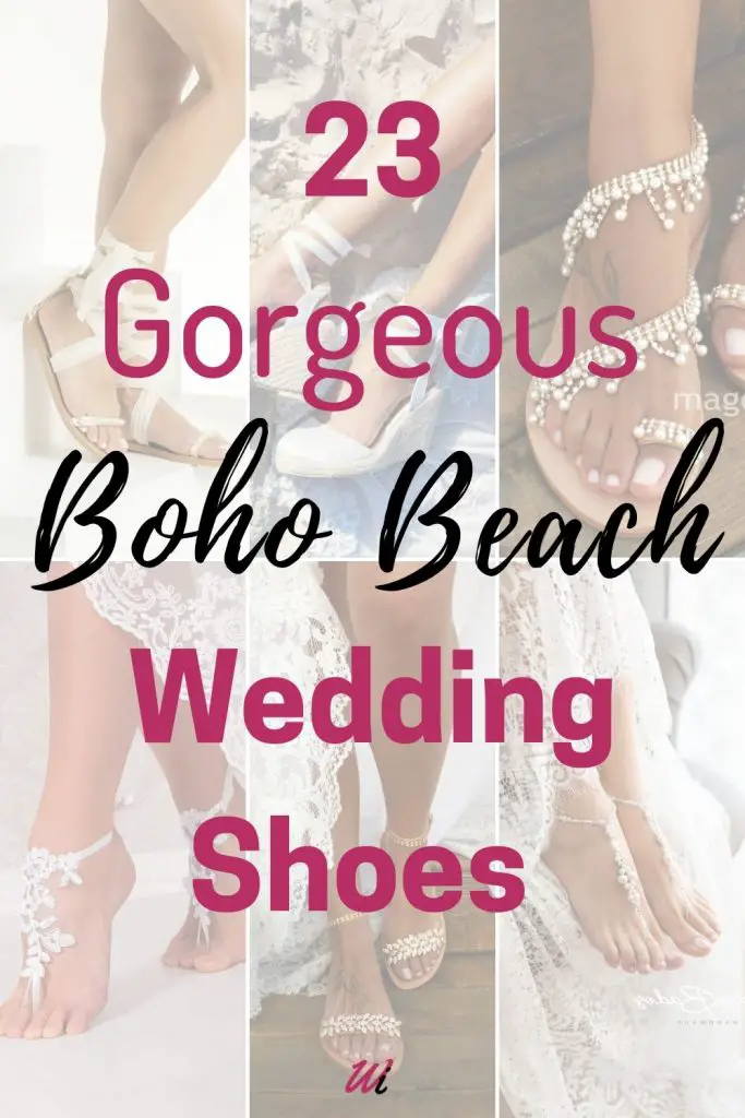 23 Gorgeous Boho Beach Wedding Shoes - wedding ideas