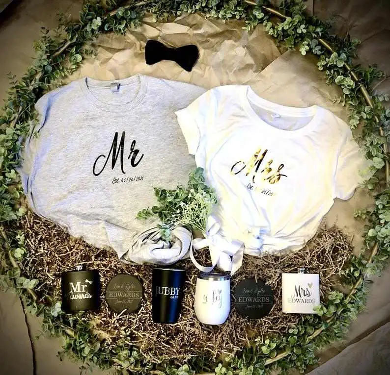 Engagement Gift Basket for Couples