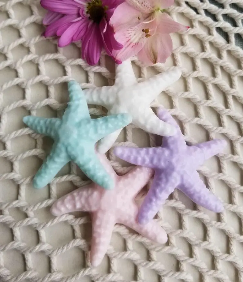 Summer themed Wedding Favors Under 2$, Starfish Soap 