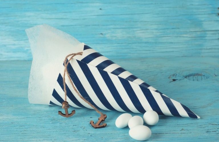 Navy Blue Nautical Themed Wedding Favors