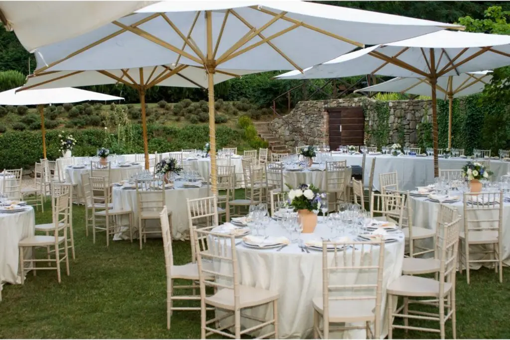 Shade Outdoor Wedding Parasols