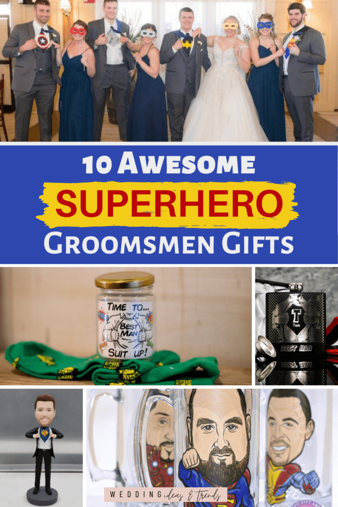  Superhero Groomsmen Gift Ideas