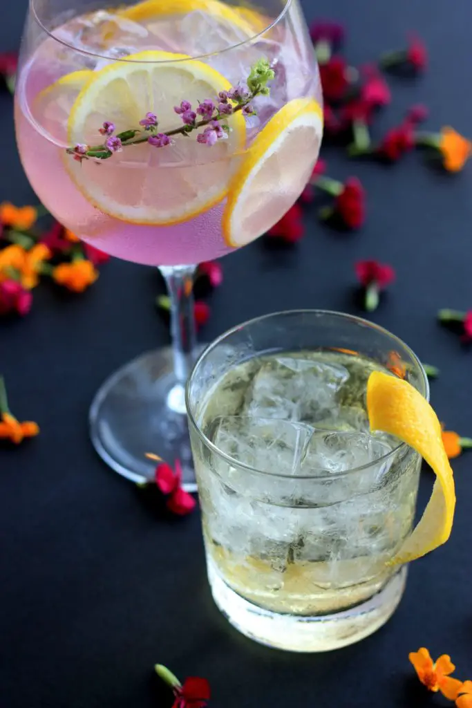 Romantic Spring Pink Wedding Cocktails