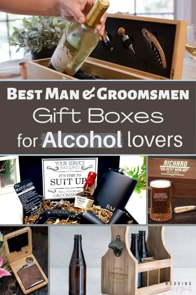 Top 13 Best Man And Groomsmen Alcohol Gift Boxes wedding ideas