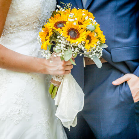 Sunflowers Country summer chic bouquets