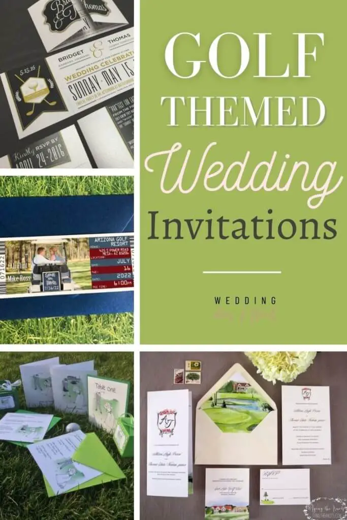 10 Best Golf Themed Wedding Invitations wedding ideas