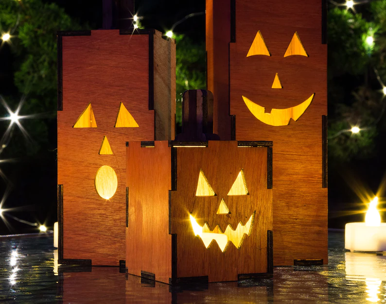 Pumpkins Lanterns Halloween Wedding Decoration Ideas