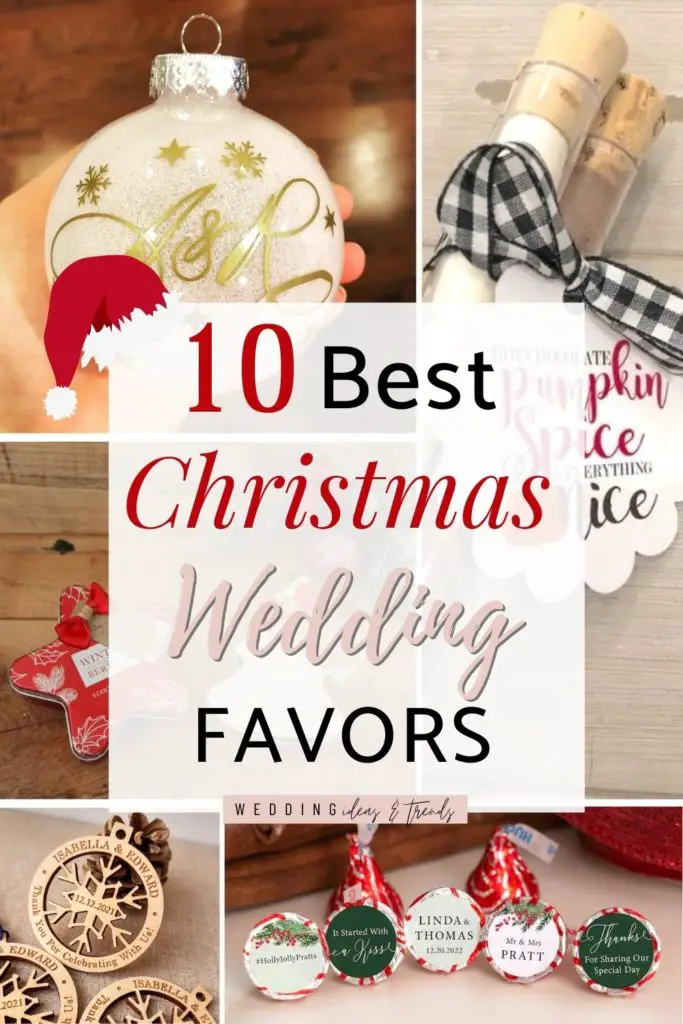 10 Best Christmas Wedding Favors - Unique and Personalized