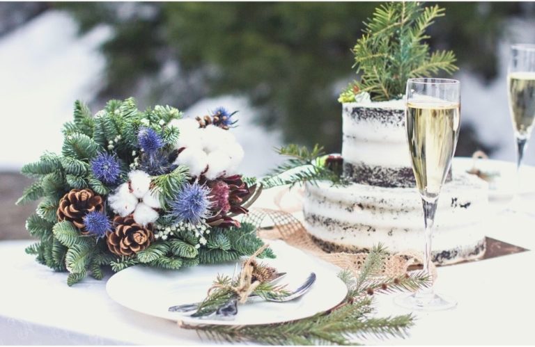 How To Plan A Small Winter Backyard Wedding On A Budget