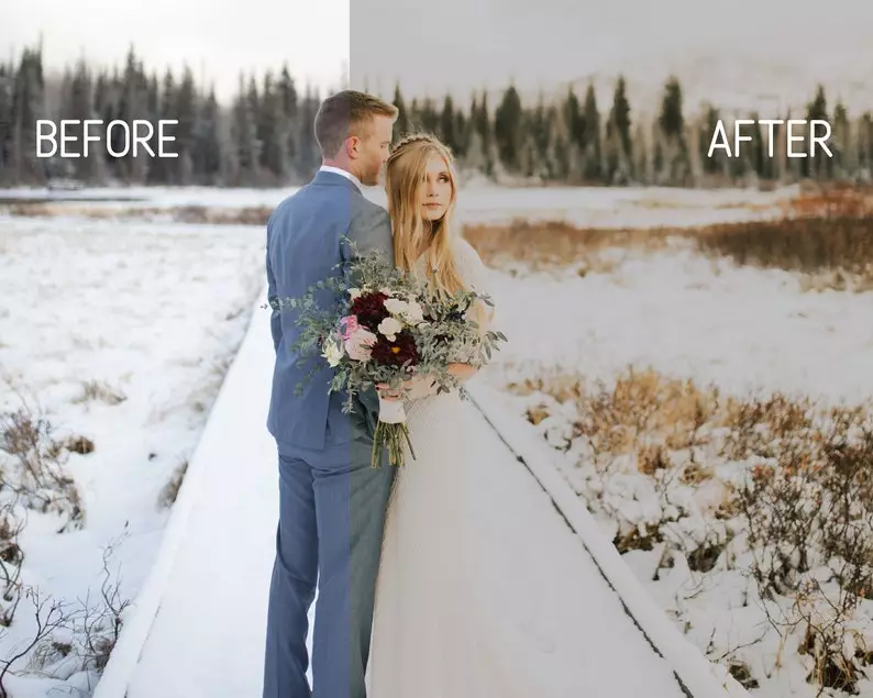 Winter wedding filters - How To Plan A Small Winter Backyard Wedding On A Budget