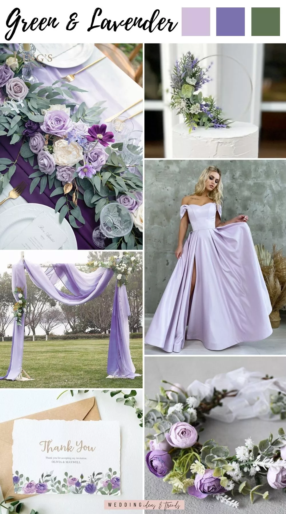 17 Beautiful Purple Wedding Inspirational Ideas for Magical Wedding Decor