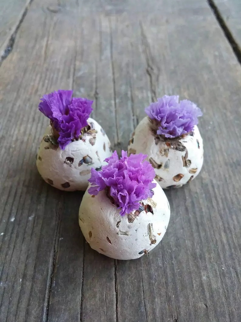 Easter Wedding Favors for Your Spring Wedding Seed Bombs